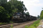 NS 9618 leads train 350 eastbound